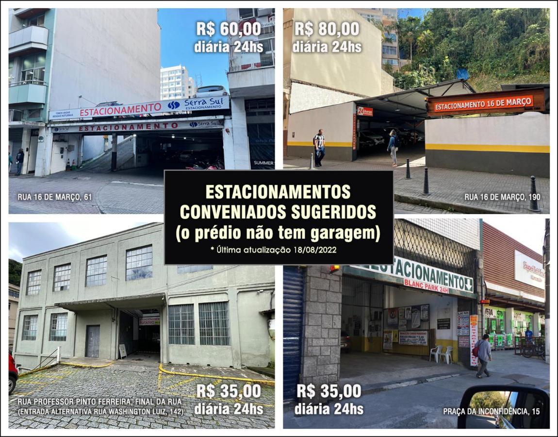شقة Flat Familia Petrópolis المظهر الخارجي الصورة